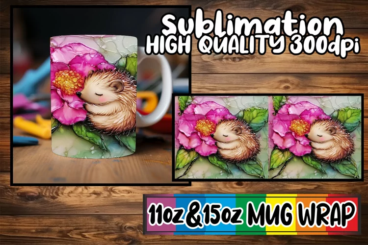 Enchanted evenings 11oz 15oz sublimation wrap, Animals