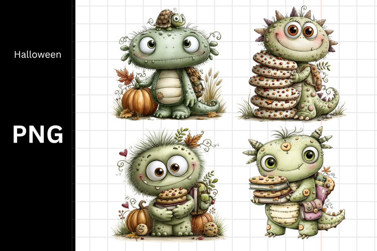 Halloween PNG, Monster PNG, Fall PNG