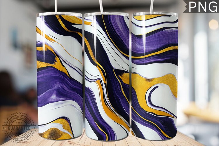 Abstract Pattern Tumbler Warp - High Quality 300 Dpi example image 1