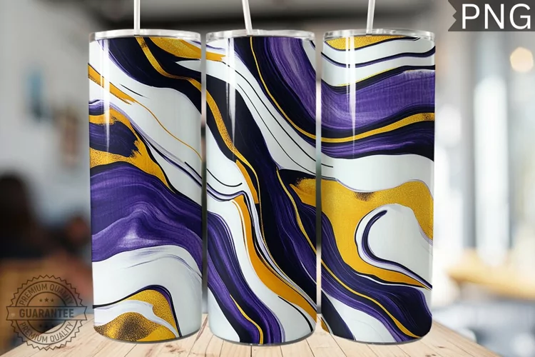 Abstract Pattern Tumbler Warp - High Quality 300 Dpi