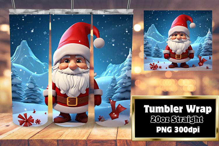 Cute Santa Clipart Image 10