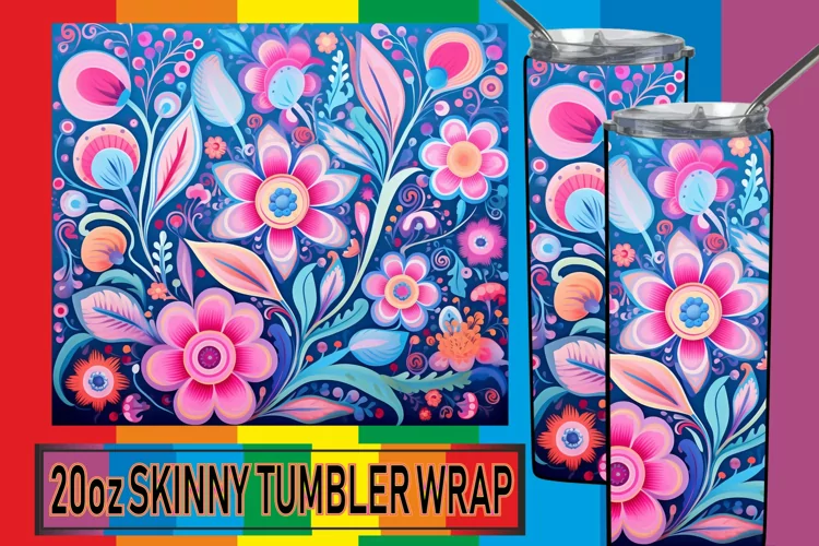 Chromatic Artistry Unleashed: Sublimation Tumbler