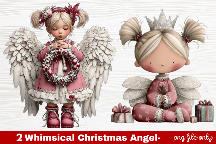 Christmas Angel Clipart Image 17
