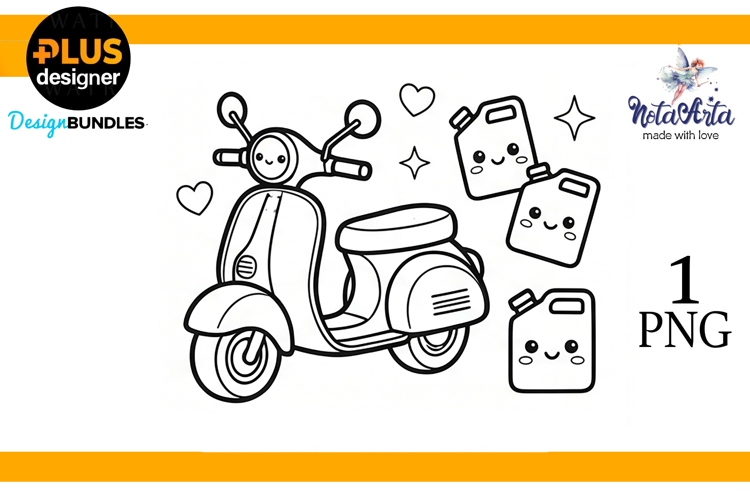 Kawaii Rides: Super Cute Car Coloring Fun