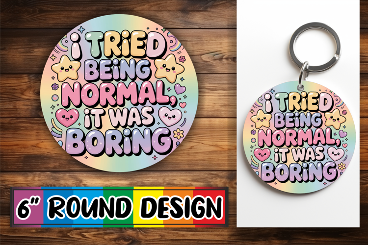 Luminous Round Designs Sublimation, Sarcastic Quote