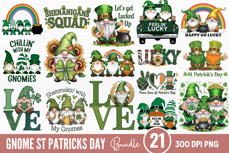 St Patricks Gnome Svg Image 12
