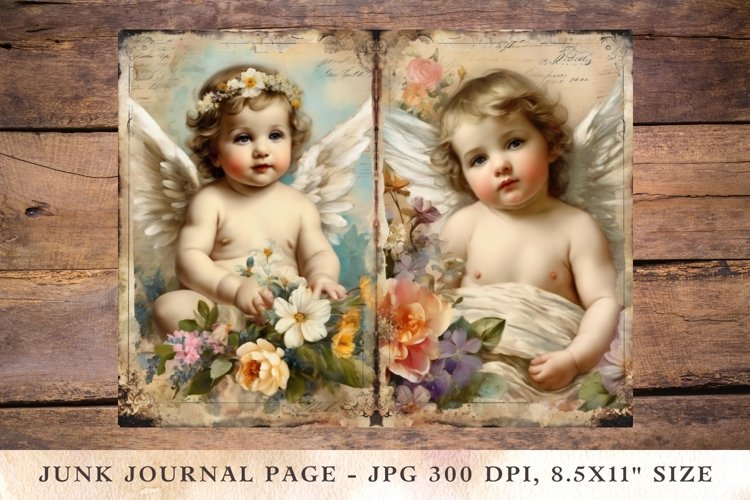 Printable Junk Journal Pages baby 6