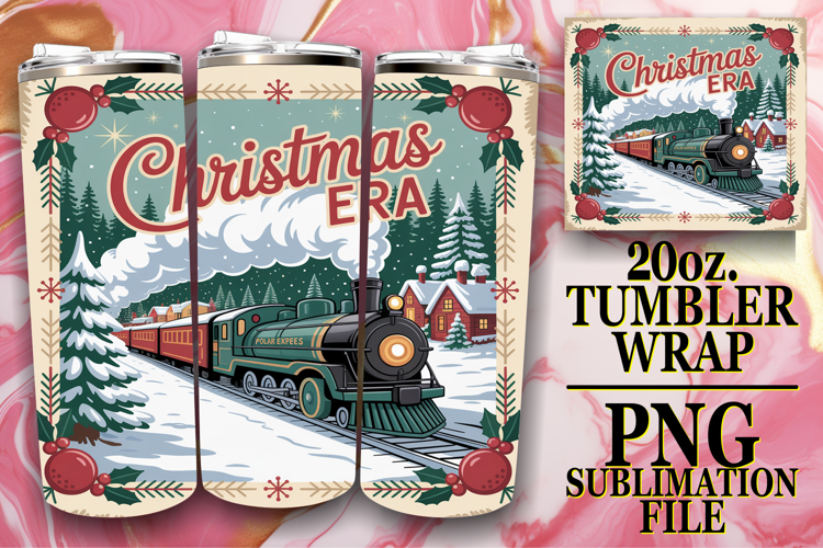 Christmas Tumbler Wrap