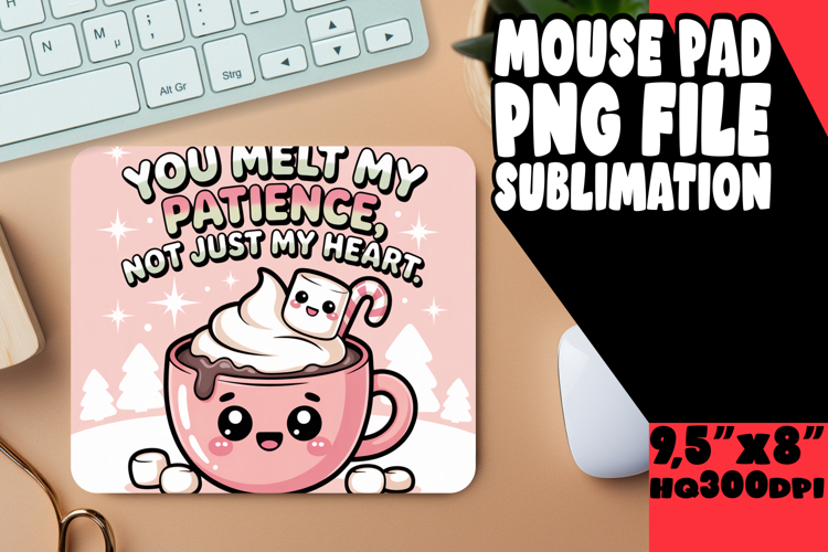 WHIMSICAL MOUSE MAT GIFT MAGIC, Kawaii Food