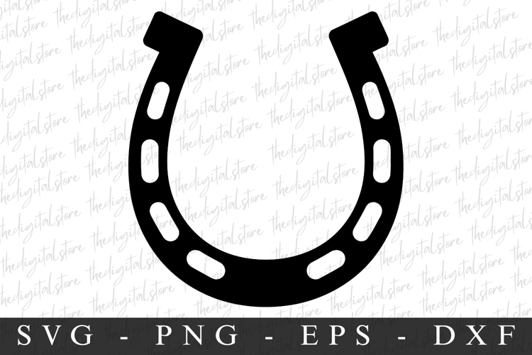 Horse Shoe Silhouette Image 21