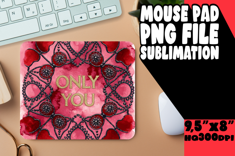 LUMINOUS mouse pad Gift Ideas, Love