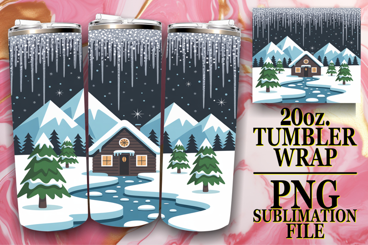 Christmas Tumbler Wrap Image 12