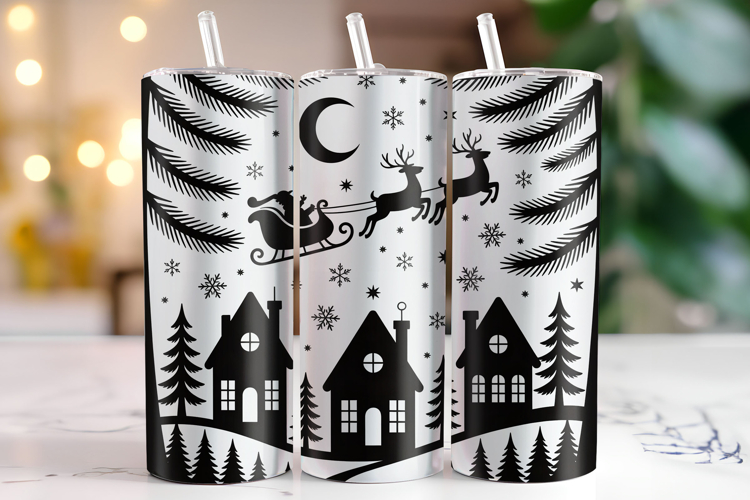 Christmas Tumbler Wrap Image 5