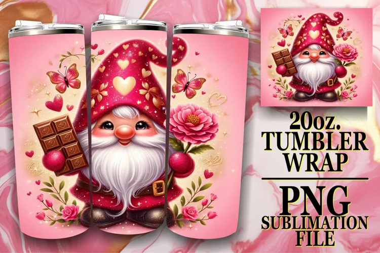 Festive Gnomes 20oz Tumbler