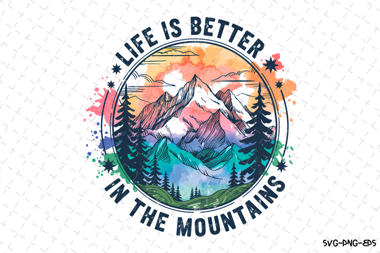 Mountains Silhouette Image 2