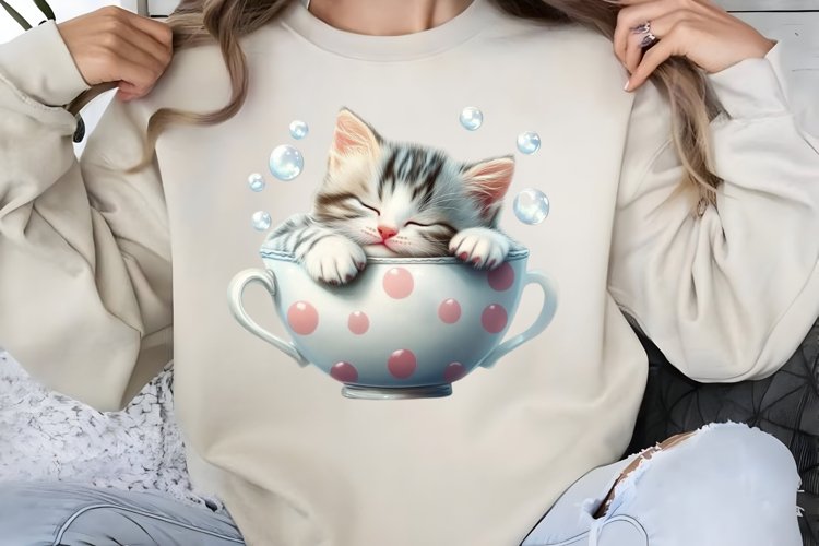 Cute Cat Clipart Image 21