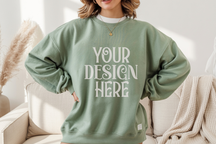 Sweatsuit Mockup Image 19