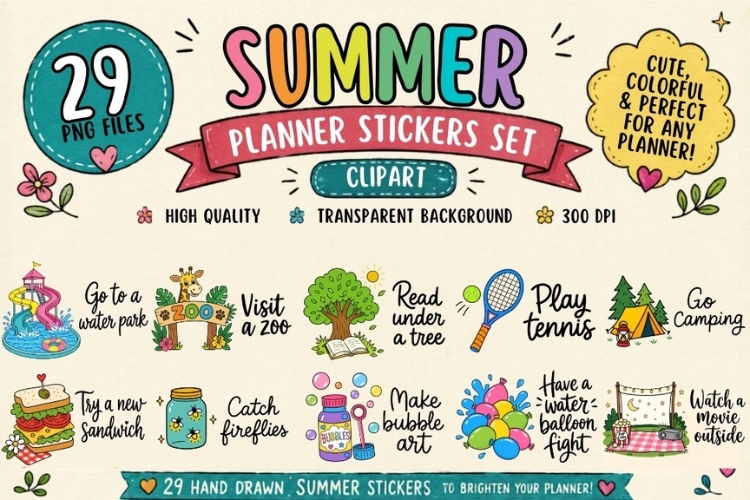 Summer Vacation Clipart Image 12