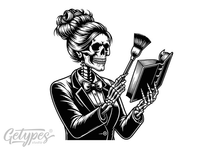 Skeleton Clipart Image 3