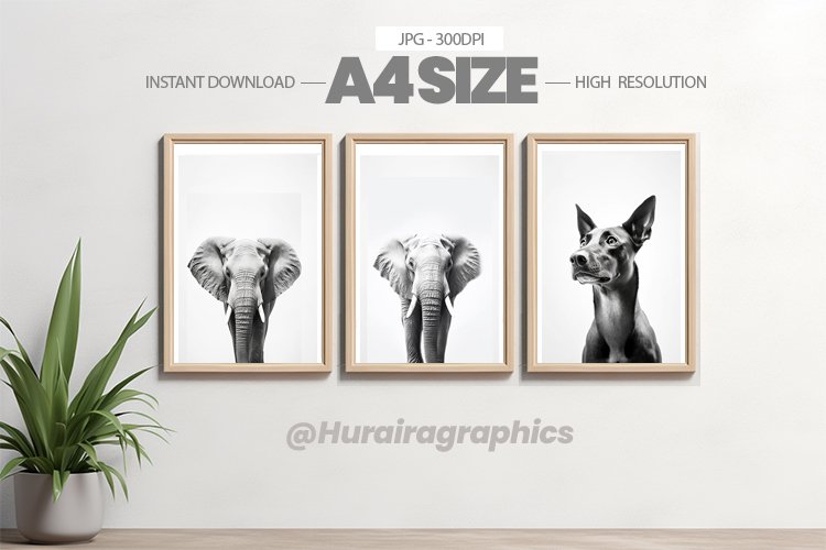 Animal Wall Art - 03 Variations example image 1