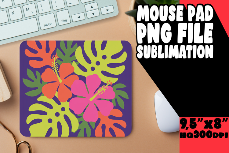 Timeless desk PAD Classic Design, Flowers