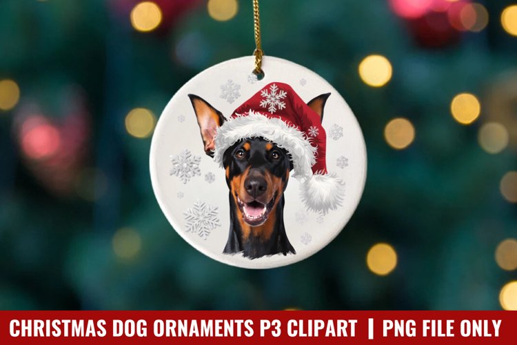 Christmas Ornaments Clipart Image 2