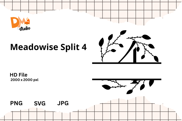 Floral Monogram Letter Svg Image 13