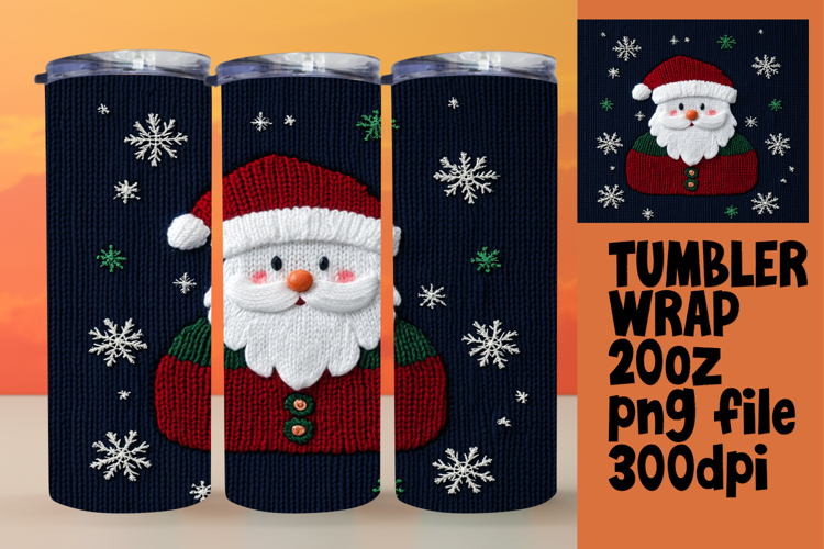 Christmas Tumbler Wrap Image 4