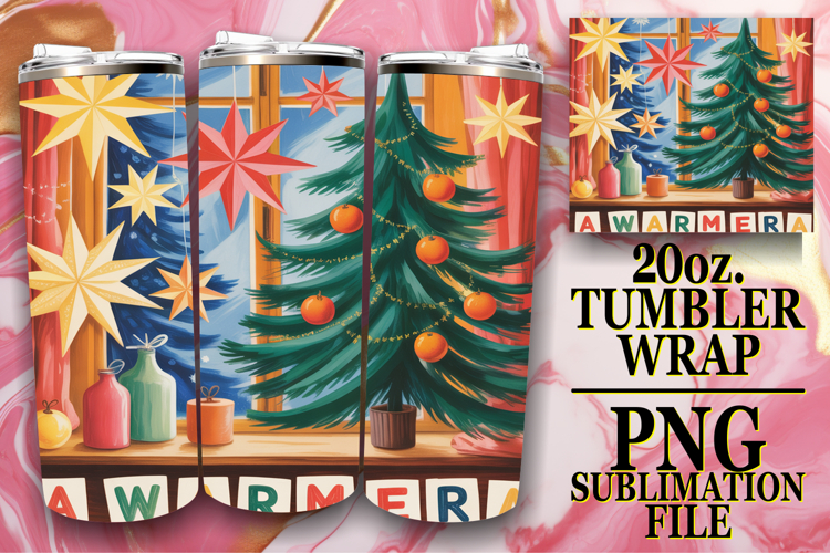 Christmas Tumbler Wrap Image 21