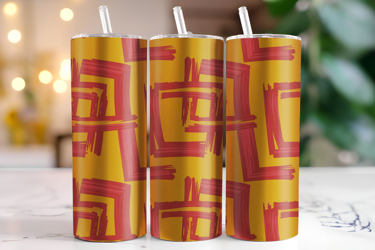 Abstract Tumbler Wrap | Sublimation | Tumblers