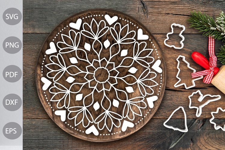 Christmas Floral Svg Image 12