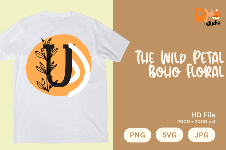 Wild Flower Svg Image 17