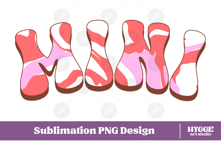 mini Png Retro Retro Mothers Day Mom Sublimation