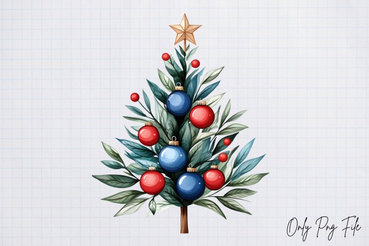 Cozy Christmas Houseplant Clipart PNG