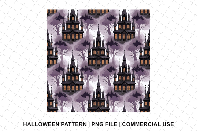 Halloween Seamless Pattern Image 9