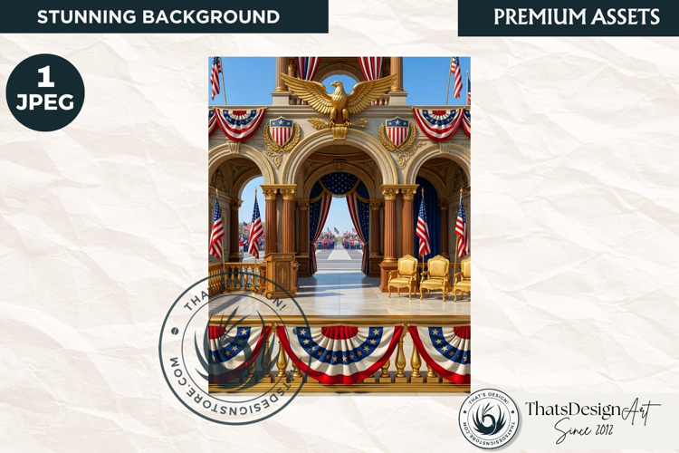 Patriotic Americana Backdrops - 4th of july backgrounds