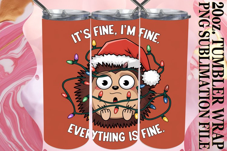 Christmas Tumbler Wrap Image 6