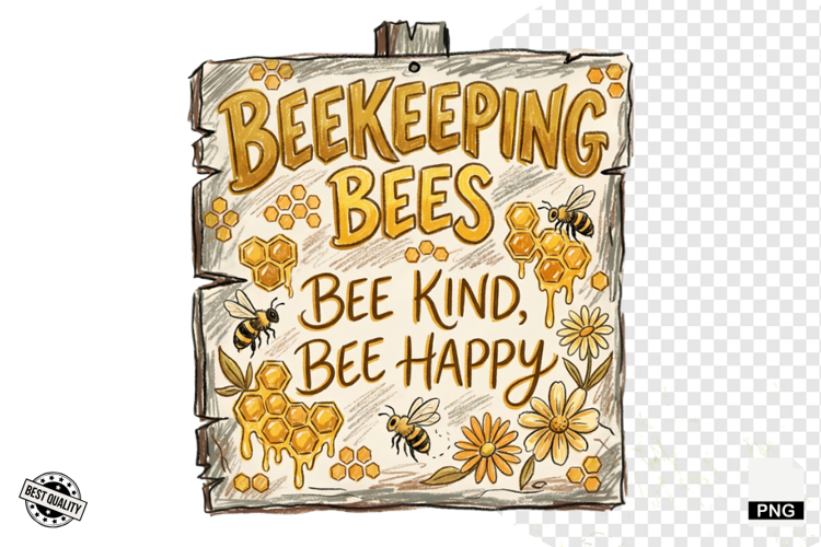 Beekeeping Bees Signs PNG