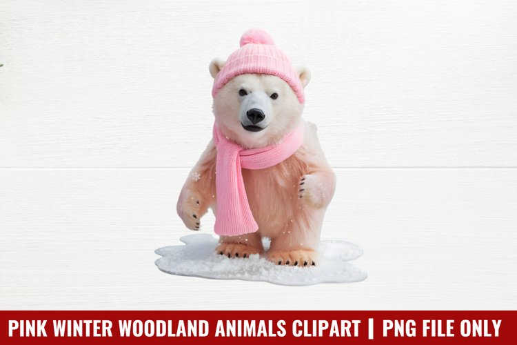 Winter Animals Clipart Image 4