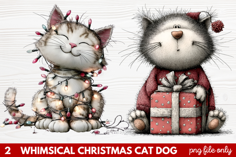 Christmas Dog Clipart Image 21