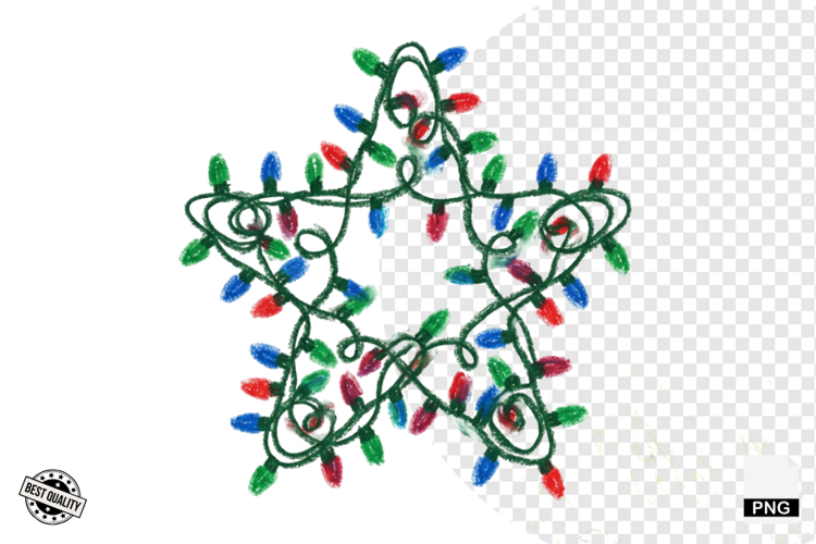 Holiday Lights Clipart Image 18