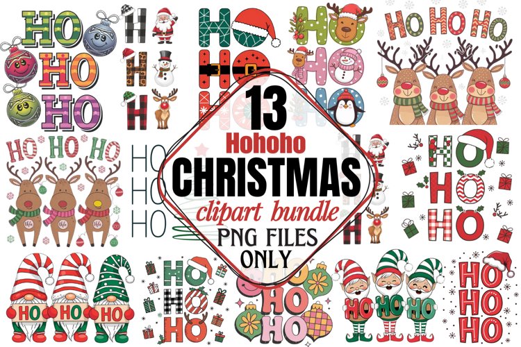 Christmas Watercolor Clipart Image 8