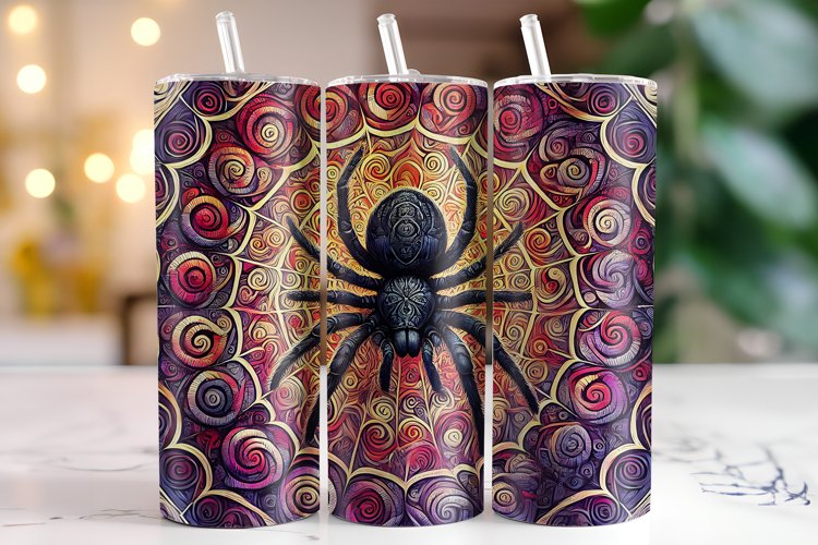 Spider Tumbler Wrap | Sublimation | Tumblers