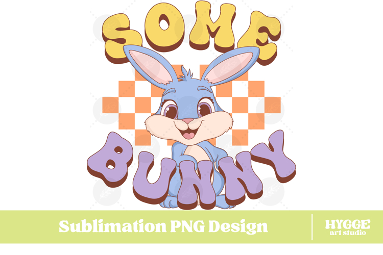 Easter Bunny Sublimation DTF Chick Farm Hip Hop Spring Joy