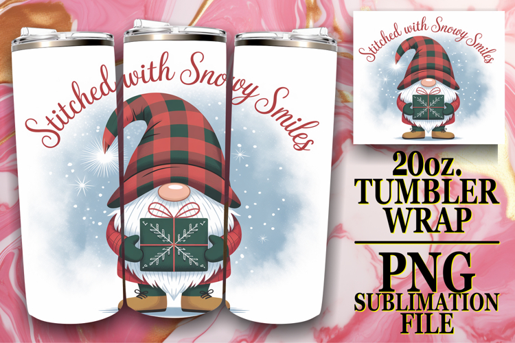Christmas Tumbler Wrap Image 16
