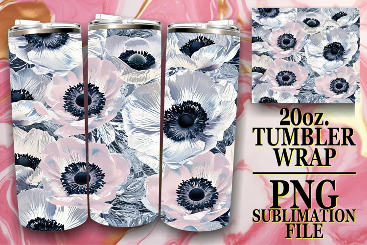 Spring Blossom Bliss Tumbler Wrap
