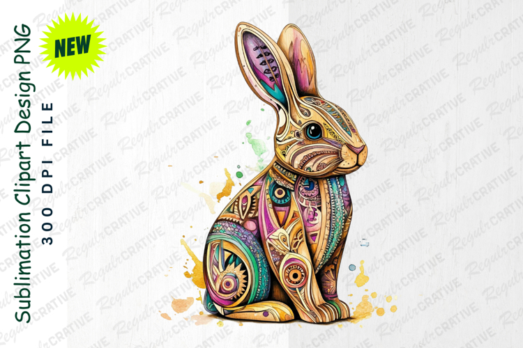 Rabbit Illustration Image 13