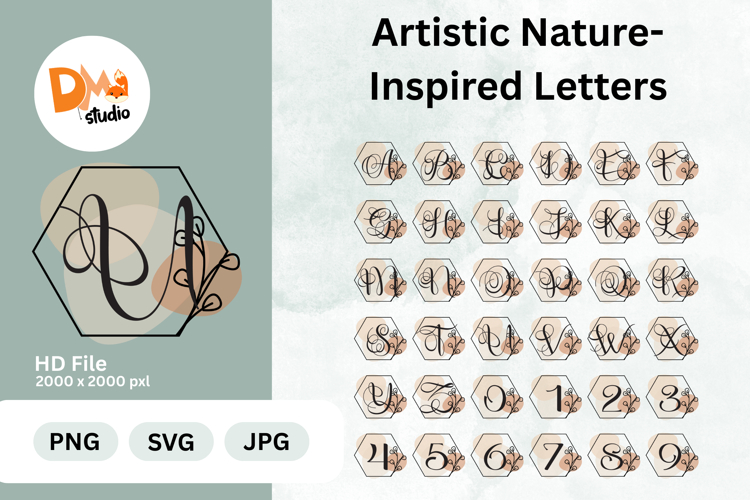 Artistic Alphabet Image 16