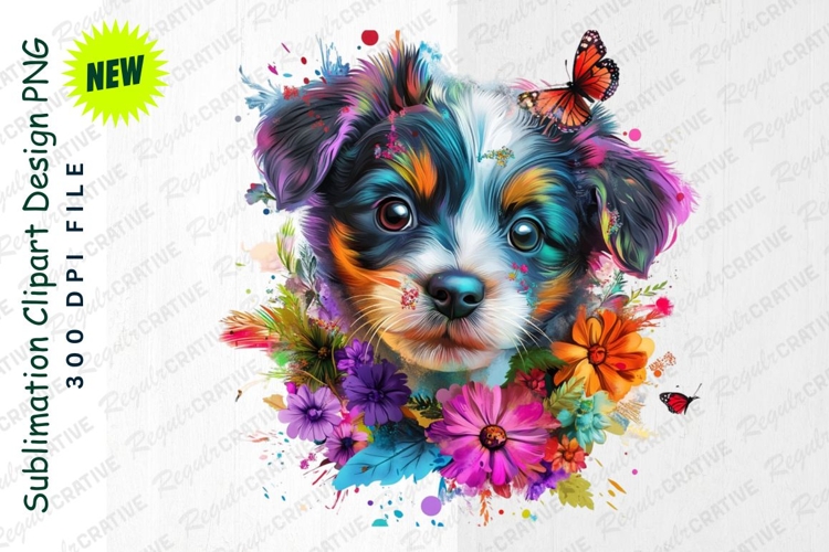 Puppy Illustration Image 15