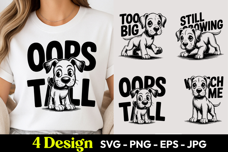 Oops Yall Dog Humor SVG PNG